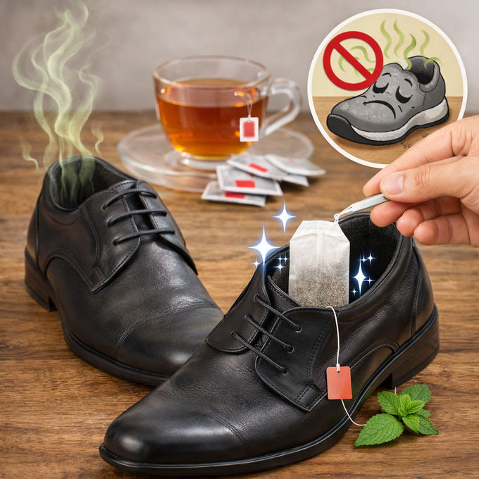 чайный пакетик для устранения запаха